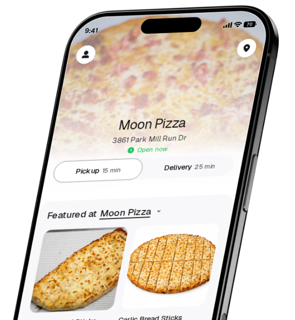 Moon Pizza app preview