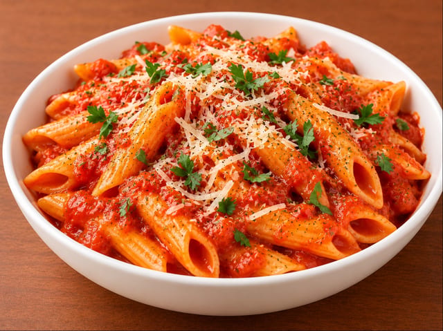 Classic Marinara Pasta.
