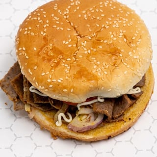 Lamb Gyro Burger