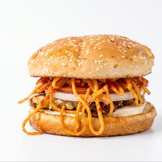 Veggie Noodle Burger
